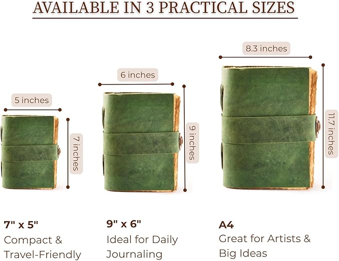 NomadCraftsCo. Vintage Leather Journal - Image 5