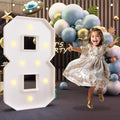 imprsv 3FT Marquee Numbers, Light Up Numbers by Letsmakeitimpressive
