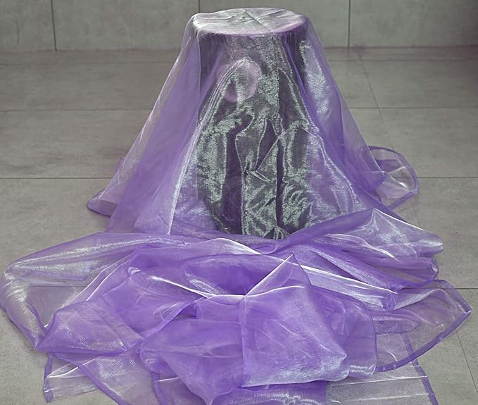 VDS Lavender Organza Fabric, 60 Yards Continuous, 45” Wide, Wedding Party - Image 2