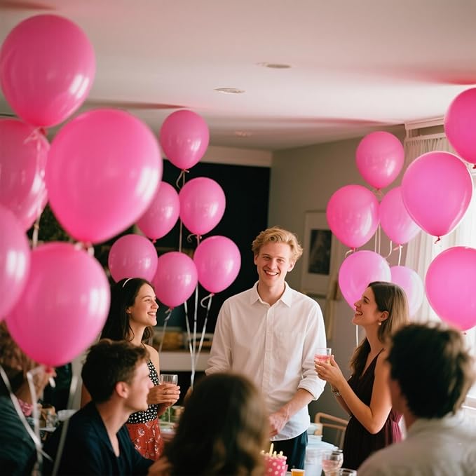 KAWKALSH Pink Balloon 12 Inch - Image 6