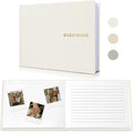 Elegant Linen Wedding Guset Book by WeddingGiftsWedding