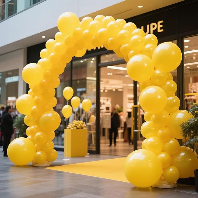 KAWKALSH Yellow Balloon 12 Inch - Image 8