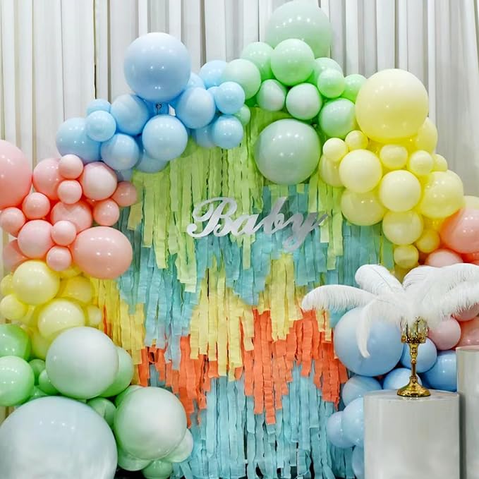 Crepe Paper Streamers, 8 Rolls 656ft Party Streamers - Image 2