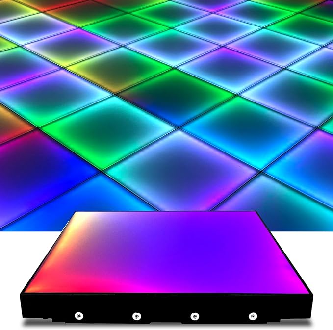 Dance Floor Stage Lights-Tempered Glass by MKORMK