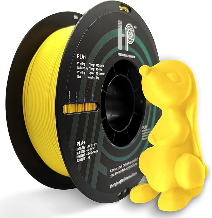 PLA Filament, Matte PLA, 3D Printer Filament, PLA Filament 1.75mm Dimensional by HP3DF