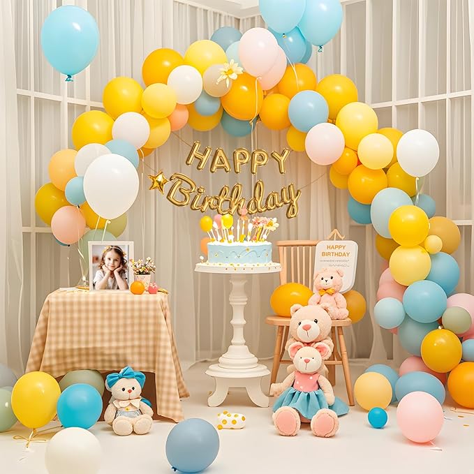 KICNIC Balloon Arch Strip, 99ft Balloon Tape and 600 Glue Point Dots, Balloon - Image 8