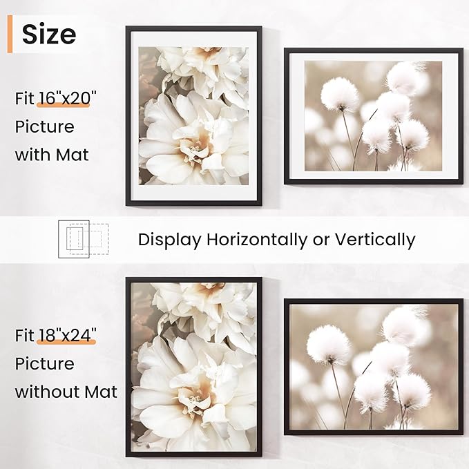 18x24 inch Picture Frame, 18x24 Photo Frames - Image 3