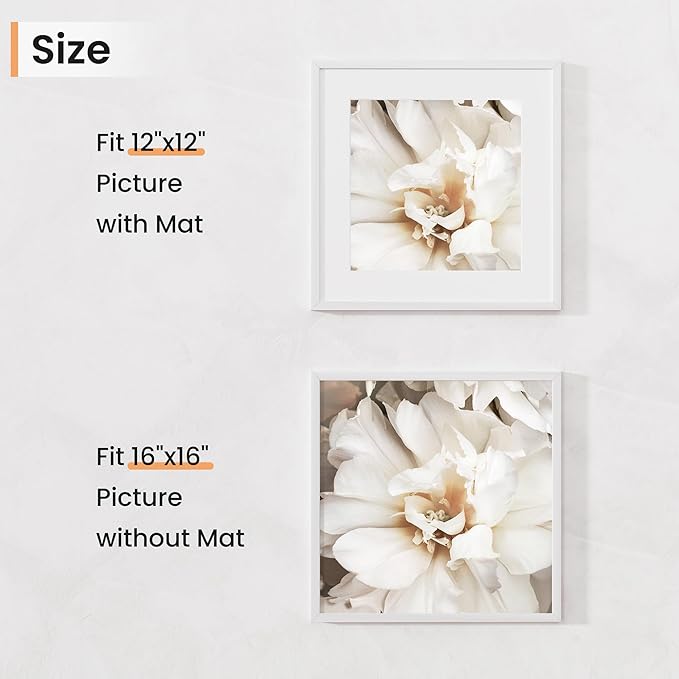 16x16 inch Picture Frame, 16x16 Photo Frames - Image 3