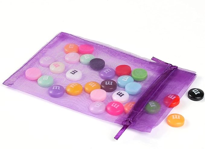 ANZNKU 100 PCS Small Organza Bags 4x6 Inches - Image 3