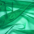 VDS Green Organza Fabric, 10 Yards Continuous, 45” Wide, Wedding Party by VDS