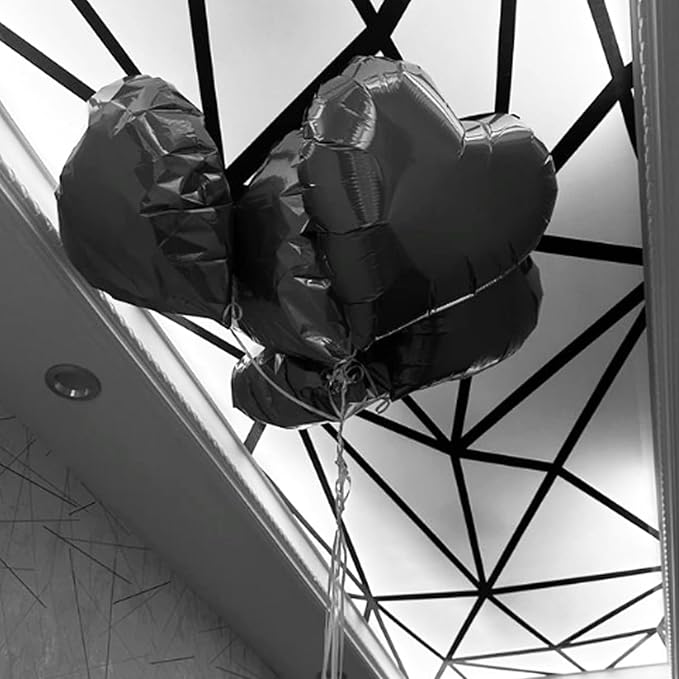 Black Heart Balloons - Image 7