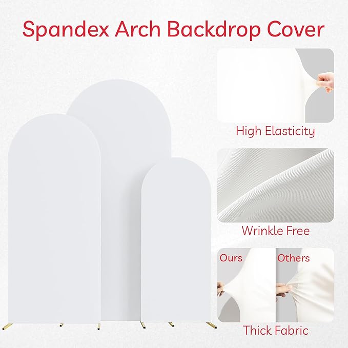 Spandex Anti Wrinkle Arch Backdrop Cover - Image 5