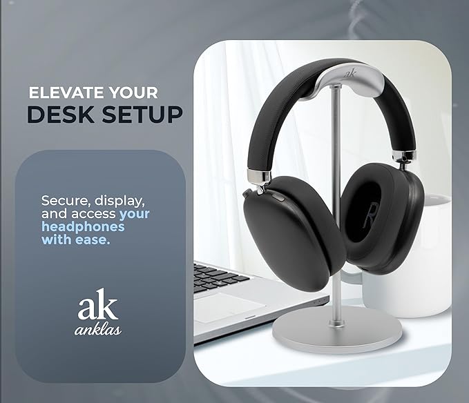 Headphone Stand for Desk – Premium & Minimalist Headset Holder - Image 2