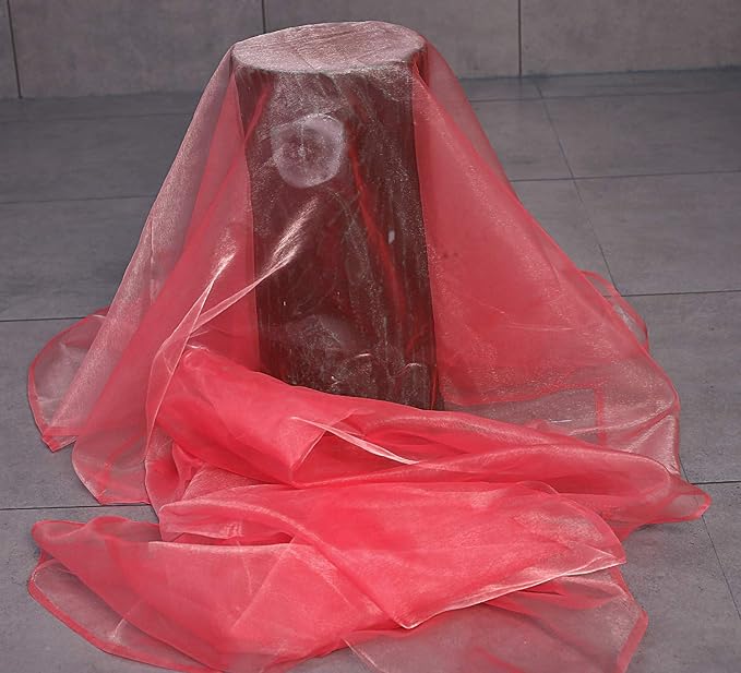 VDS Coral Organza Fabric, 100 Yards Continuous, 45” Wide, Wedding Party - Image 2