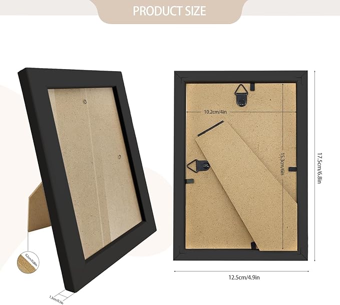 Set of 80 Picture Frame Bulk Photo Frames Wall Mounting Simple Photo Frames - Image 2