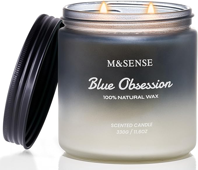 M&SENSE Amber Lavender Scented Candle by MSENSE