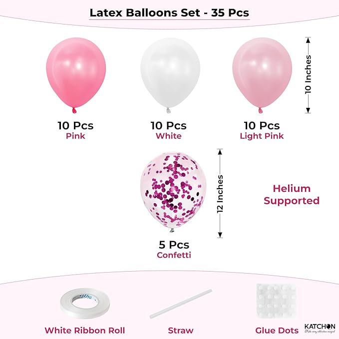 KatchOn, Girls & Her | Pink Party Decorations - Image 5