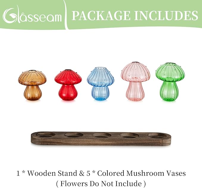 Glasseam Mushroom Plant Propagation Stations: Glass Terrarium Jars - Image 7