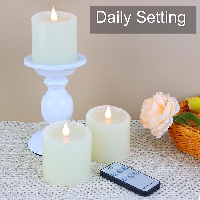Flameless Candles Battery Operated - Image 6