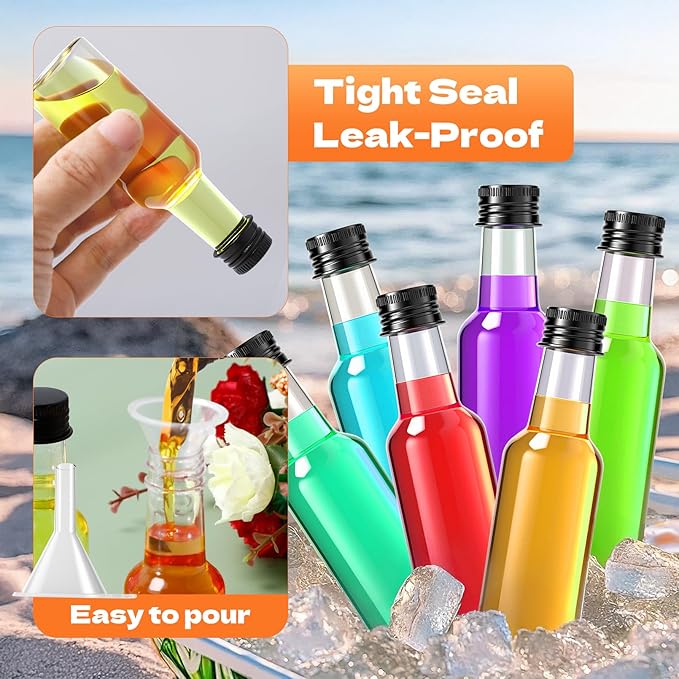 50 Pcs Mini Liquor Bottles - Image 6
