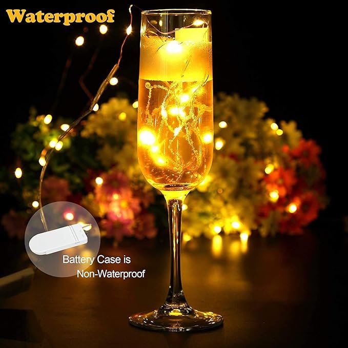 ZNYCYE Fairy Lights Battery Operated, 24 Packs 9.8FT 30LEDs+ 6 Replacement - Image 7