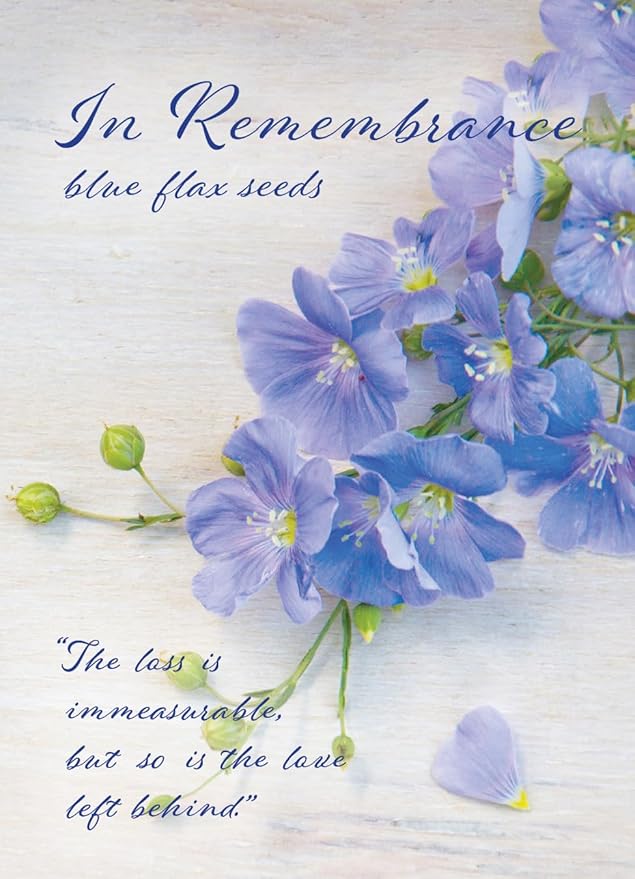 Bentley Seed Co. | in Remembrance Love Left Behind | Non-GMO, Non-Coated Blue - Image 2