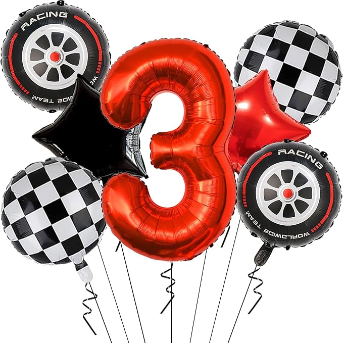 Race Car Birthday Party Decorations by Unknown