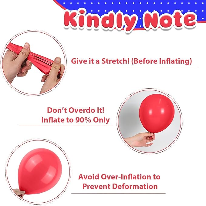Red White Blue Balloons - Image 7