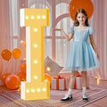 4ft Light Up Letters I, Large Letter by HITINO
