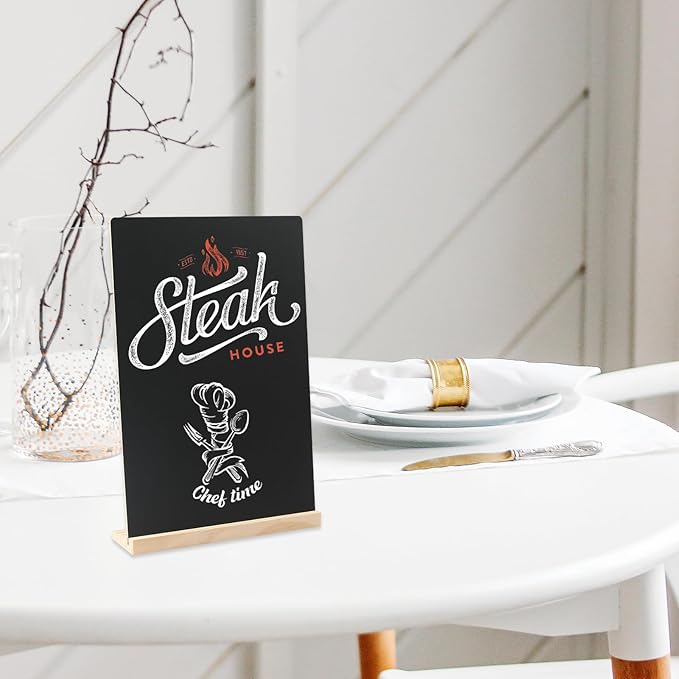 Double-Sided Small Chalkboard Signs - Image 5