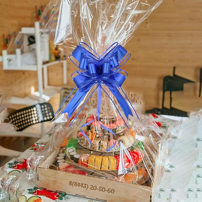 WEWILUCK Bows for Gift Basket - Image 2