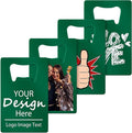 Personalized Credit Card Bottle Opener, Custom Stainless Steel Beer Bottle by SHISANYI