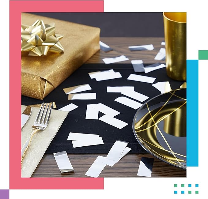Shiny Metallic Confetti, Table Decorations, and More - Image 4
