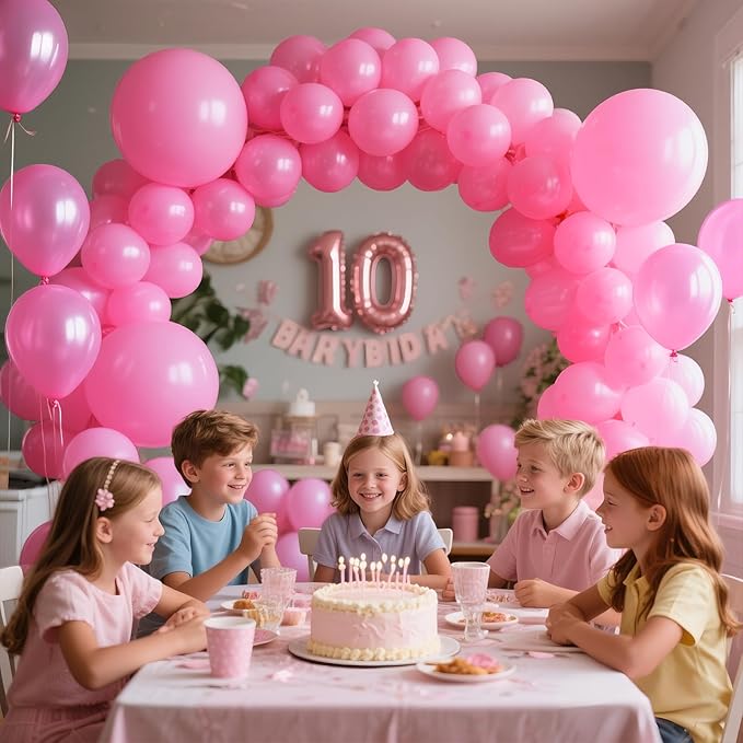 KAWKALSH Pink Balloon 12 Inch - Image 8