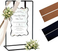 Wedding Welcome Sign Stand, Seating Charts & Posters by WORFEI