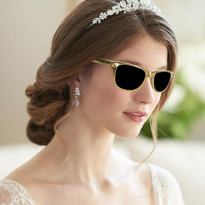 LADY&HOME 10 Pack Bachelorette Sunglasses, Bride Bridesmaid Sunglasses - Image 7