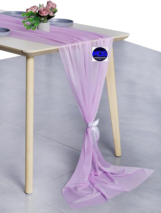 MDS Halloween Chiffon Table Runner - Image 3