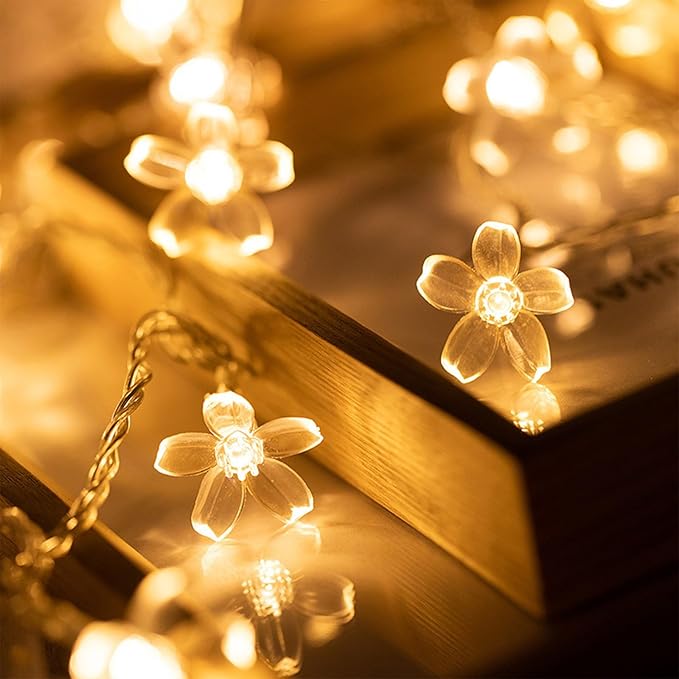 Decorative Flower String Lights - Image 9