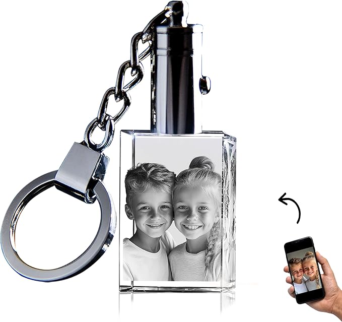 3D innovation Personalized Crystal Keychain Photo by 3Dinnovation