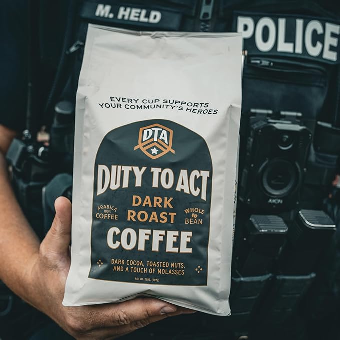 Duty to Act Dark Roast Whole Coffee Beans, 2 lbs - Image 5