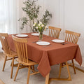 maxmill Lux Faux Linen Table Cloth by maxmill