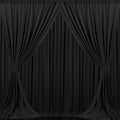 MEETSKY 6 Panels Black Backdrop Curtain by MEETSKY