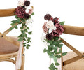 Ling's Moment 8pcs Wedding Artificial Aisle Pew Flowers Chair Decorations by LingsMoment