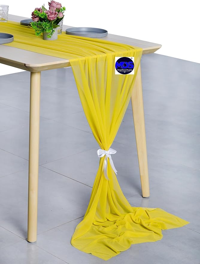 MDS Halloween Chiffon Table Runner - Image 4