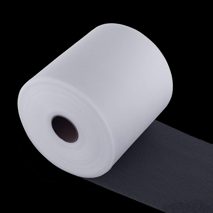 Tulle Fabric Roll, 6” by 200 Yards Tulle Organza Fabric Spool - Image 2