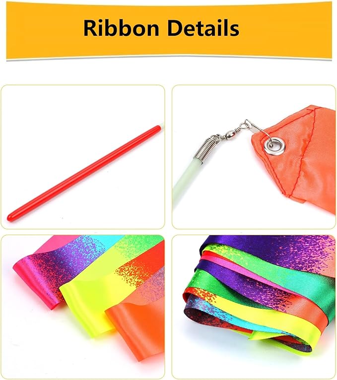 20 Pack Ribbon Dancing Wands Party Favors - Image 5