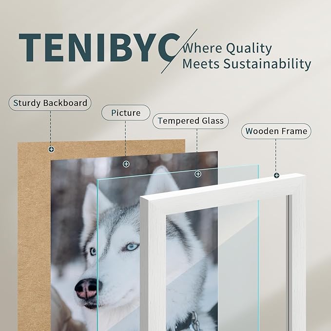 8.5x11 Picture Frame Set of 3 - Image 5