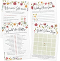 Printed Party Bridal Shower Game Set – 4 Fun Games and Activities by PrintedParty