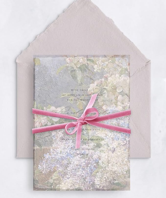 Pink Christmas Velvet Ribbon for Tree, Gift Wrapping, Flower Bouquet, Wreath - Image 6
