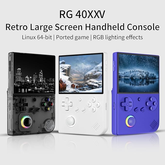 RG40XX V Handheld Game Consoles RG40XXV Retro Game Console Built-in 64G TF Card - Image 2